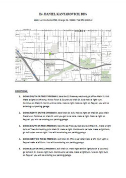 Directions to Pavilion Dental Group